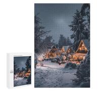 1000 PCS Puzzle Per Adulti, Regali Festive Cozy Winter Cabin Puzzle Per Adulti, Giochi Rilassanti, Decorazione Per La Casa, Regalo Di Compleanno, Regali, 1000 PCS