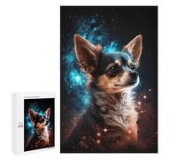 1000 PCS Puzzle Per Adulti Space Pup Cosmic Canine Art -3 Puzzle Per Adulti Antistress Difficili E Stimolanti Divertimento in Famiglia E Serate Di Gioco 1000 PCS