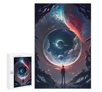 1000 PCS Puzzle Per Adulti The Door to The Unknown V1 Puzzle Giochi Per Famiglie Decorazione Perfetta Regali Unici E Di Compleanno 1000 PCS