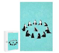 1000 PCS Puzzle Per Adulti Whale War Puzzle Per Adulti Giochi Rilassanti Sfida Difficile Difficile E Sfida 1000 PCS