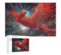 1000 PCS Puzzle Phoenix Rising A Digital Artwork Puzzle Per Adulti Giocattoli Antistress Vacanza A Casa Ammazza Il Tempo Offerta Come Regalo Per Tutta La Famiglia 1000 PCS