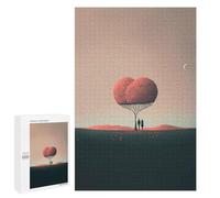 1000 PCS Puzzle Valentines Day Poster Puzzle Per Adolescenti Corsa Di Velocità Manuale Lista Dei Desideri Con Babbo Natale Giocattoli Giochi Educativi 1000 PCS