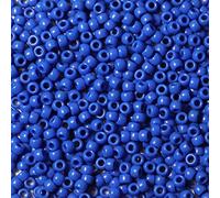 1000 perline colorate da infilare, 6 x 9 mm, foro grande, in acrilico, colore blu, per collane, bracciali, gioielli (blu)