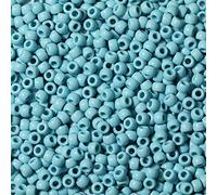 1000 perline colorate da infilare, 6 x 9 mm, in acrilico, per fai da te, colore azzurro, per collane, bracciali, gioielli (azzurro)