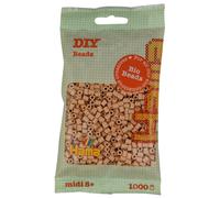 1000 perline MIDI standard (diametro 5 mm) beige biologico