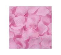 1000 petali di rosa artificiali for set for una notte romantica/matrimonio, fidanzamento/festa/preparati for lei/lui a San Valentino Per Compleanno(Pink)
