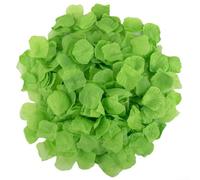 1000 petali di seta per decorazione da tavolo per matrimoni, fidanzamenti e celebrazioni speciali (verde chiaro)