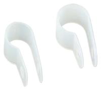 1000 pezzi 16 mm R-Type Nylon Cable Clamp 5/8" Bianco Clips U-3.3 R-5. 6.4 8. 10. 13.2(R8.4)