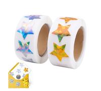 1000 Pezzi Adesivi Stelle 2,5 Cm, Sticker Stelline Oro E Argento Per Scrapbooking, Stelle Argento, Stelle Adesive Oro, Decorazioni Regali, Sticker, Etichette Natale E Fai-Da-Te