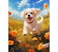 1000 Pezzi Arte Puzzle - Abstract Teddys Dogs Painting - Adult Giocattoli Sfida Personalizzati - Giochi Per La Riduzione Dello Stress In Famiglia Wd01Zt