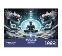 1000 Pezzi Buddha Statue Puzzles Giochi-rompicapo Decorazione Perfetta Classici Zen Buddha Puzzle Giochi Educativo Per Adulti E Ragazzi 70x50cm/1000pcs