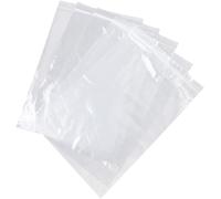 1000 Pezzi Buste Richiudibili con Zip a Pressione 6X8cm Trasparente Spessore 30