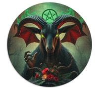 1000 Pezzi Circular Puzzle Evil Sheep Rompicapo Per Adulti E Bambini Animals Das Tier Wild Animals Beast Bambino Regalo Regali Natale Collezione Circolare Amore Amico 1000pcs (67.5x67.5cm)