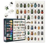 1000 pezzi collezione vintage vari insetti puzzle per adulti impegnativi insetti puzzle per adulti opere d'arte decorazione puzzle intelligenza per famiglie giochi interni 50 cm x 70 cm