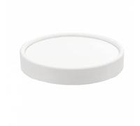 1000 pezzi - Coperchi per torte gelati 150 ml 280 + 18 Pe G/M2 Ø8,5 cm bianco cartoncino