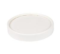 1000 pezzi - Coperchi per torte gelati 180 ml 280 + 18 Pe G/M2 Ø8,7 cm bianco cartoncino