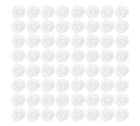 1000 Pezzi Copriorecchie Monouso Impermeabili | Plastica Bianca, Vestibilità Confortevole e Delicata, per Salone e Avventure All'aperto, per Ogni Pelle