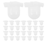 1000 Pezzi Cuscinetti Stabilizzatori in Silicone Rotondi | Adatti per Orecchini a Cerchio e Clip, Sollievo Dalla Pressione, Uso Prolungato e Comfort
