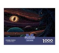 1000 Pezzi Devil's Eye Puzzle Giochi-rompicapo Decora La Casa Space Demon Puzzle Di Cartone Giocattoli Sfida Regalo Per Adulti E Bambini Da 12 Anni 52x38cm/1000pcs