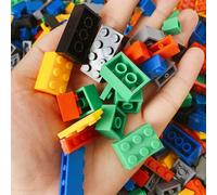1000 pezzi di blocchi da costruzione versatili e creativi, di diverse colorazioni, micro particelle assemblabili, giocattolo 500 pezzi,1000 pezziABS