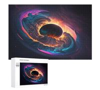 1000 Pezzi Di Puzzle Abstract Black Hole Gioco Regali Di Compleanno Puzzles Decorativo Per Adulti E Adolescenti （75×50cm）