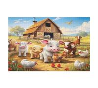 1000 Pezzi Di Puzzle African Animals Gioco Regali Di Compleanno Puzzles Decorativo Per Adulti E Adolescenti (75×50cm)