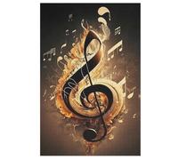 1000 Pezzi Di Puzzle Musical Note Gioco Regali Di Compleanno Puzzles Decorativo Per Adulti E Adolescenti 78×53cm