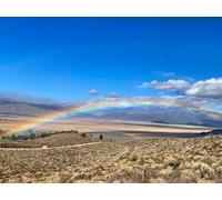 1000 Pezzi di Puzzle per Il Regalo di Giocattoli Educativi per Adolescenti - Valle delle colline arcobaleno 75x50cm