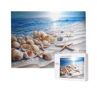 1000 Pezzi di Puzzle, Shell stella del mare1000 Pezzi di Puzzle per Adulti, Regalo di Anniversario e Natale, Decorazione Della Casa, Prevenzione Della Degenerazione Cerebrale Negli Anziani v-304