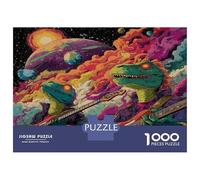 1000 Pezzi Dinosaur Puzzle Giochi-rompicapo Decora La Casa Ancient Behemoth Puzzle Di Cartone Giocattoli Sfida Regalo Per Adulti E Bambini Da 12 Anni 38x26cm/1000pcs