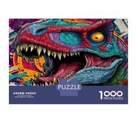 1000 Pezzi Dinosaur Puzzle Sfide Divertenti Decora La Casa Ancient Behemoth Puzzle Di Cartone Giocattoli Sfida Regalo Per Adulti E Bambini 52x38cm/1000pcs