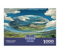 1000 Pezzi Earth Puzzles Giochi-rompicapo Decora La Casa Classici Beautiful Blue Planet Puzzle Giocattoli Sfida Regalo Per Adulti E Bambini 52x38cm/1000pcs