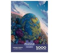 1000 Pezzi Earth Puzzles Giochi-rompicapo Decorazione Perfetta Classici Beautiful Blue Planet Puzzle Giochi Educativo Per Adulti E Ragazzi 52x38cm/1000pcs