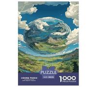 1000 Pezzi Earth Puzzles Giochi-rompicapo Decorazione Perfetta Classici Beautiful Blue Planet Puzzle Giochi Educativo Per Adulti E Ragazzi 38x26cm/1000pcs
