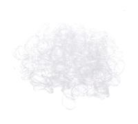 1000 Pezzi Elastici Gomma Chioma, per Acconciature | Fasce Elastiche Resistenti, Si Allungano Facilmente e Tornano Rapide, per Trecce e Raccolti Ordinati