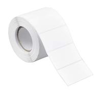 1000 Pezzi Etichette Adesive Bianche, 6 X 3cm Rotolo Etichette per Barattoli Vetro, Etichette Stampabile per Freezer, Alimenti, Bottiglie