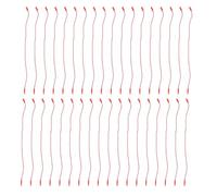 1000 pezzi Fermagli per Etichette in Cotone Chiusura a Scatto, 20x0,4x0,2cm | Legatura Riutilizzabile senza Attrezzi, per Cartellini Prezzo e Etichette Cura, Lotto Pratico