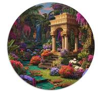 1000 Pezzi Garden Secret Puzzles Sfide Divertenti Decorazione Perfetta Rainforest Blossom Realm Puzzle Di Cartone Intrattenimento Creativo Per Uomini E Donne 1000pcs (67.5x67.5cm)