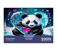 1000 Pezzi Giant Panda Puzzle Classici Giochi Decorazione Perfetta Classici Cute Animals Puzzle Giochi Educativo Per Adulti E Bambini Da 12 Anni 52x38cm/1000pcs