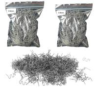 1000 Pezzi Graffette per Saldatura in Acciaio,Graffette Saldatura Plastica,Graff