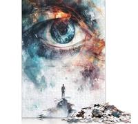 1000 pezzi "Il gioco colorato Ender 2" per adulti, puzzle difficili in legno per adulti e ragazzi dai 12 anni in su, 1000 pezzi (75 x 50 cm)