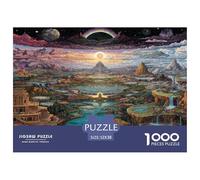 1000 Pezzi Iridescent Sanctuary Puzzle Classici Giochi Decorazione Perfetta Classici Divine Rivers of All Realms Puzzle Giochi Educativo Per Adulti E Bambini Da 12 Anni 52x38cm/1000pcs