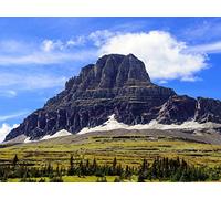 1000 Pezzi Jigsaw Puzzle,Adatto per la Decorazione di Natale - Montagne di picco roccioso 75x50cm