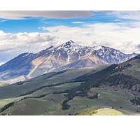 1000 Pezzi Jigsaw Puzzle,Adatto per la Decorazione di Natale - Montagne valle alberi 75x50cm