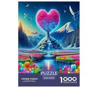 1000 Pezzi Love Flowers Puzzles Sfide Divertenti Decora La Casa Classici Beautiful Puzzle Giochi Educativo Per Adulti E Bambini Da 12 Anni 70x50cm/1000pcs