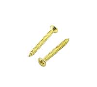 1000 pezzi M2 M2.3 M2.7 Vite autofilettante a testa piatta con testa a croce in acciaio al carbonio placcato oro(8mm,M2.3 1000pcs)