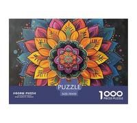 1000 Pezzi Mandala Puzzle Classici Giochi Decorazione Perfetta Classici arte Stile Puzzle Giochi Edugattoivo Per Adulti E Bambini Da 12 Anni 70x50cm/1000pcs