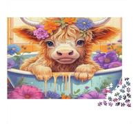 1000 Pezzi Mini Puzzle Per Adulti Cascata Albero Fiore Rilassante | rilassamento durevole della mente del regalo dell'amico della struttura della decorazione del salone del cartone di 70x50cm