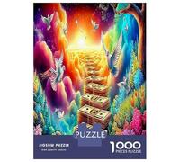 1000 Pezzi Money Tree Puzzle Divertente Gioco Per Famiglie USD Paving The Way Puzzle Intrattenimento Creativo Per Adulti E Bambini 38x26cm/1000pcs