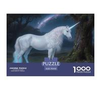 1000 Pezzi Mythical Creatures Puzzle Giochi Unicorn Impegnativo E Difficile Decorazione Famiglia Regalo Giocattolo Perfetto Per Appassionati Di Puzzle Per Adulti E Bambini Da 14 Anni E Più 70x50cm/100
